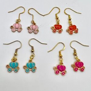 Cinderella Carriage Earrings - Disney Vacation Earrings - Princess Earrings